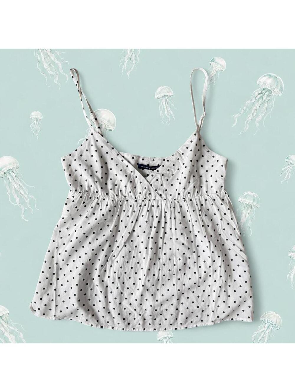 Brandy Melville Edith polka dot tank